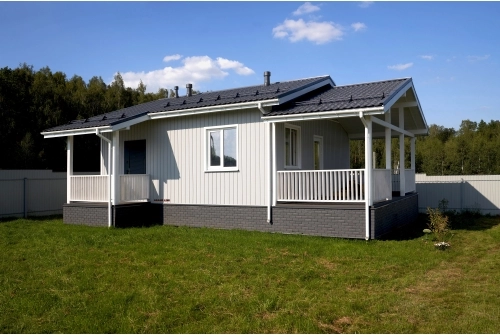 Сайдинг вертикальный GRAND LINE Standart серый 3000*193мм 0,48м² в Уссурийске