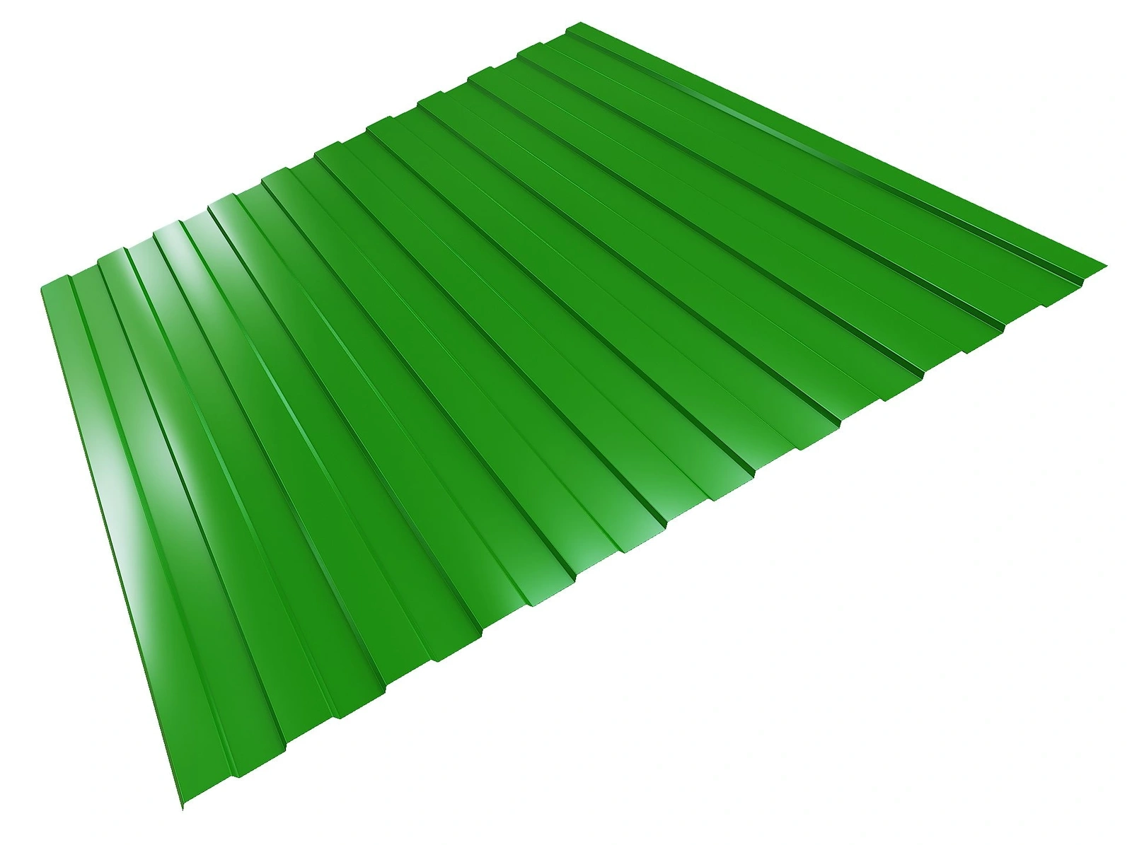 Профнастил С-8 6002 зеленая листва