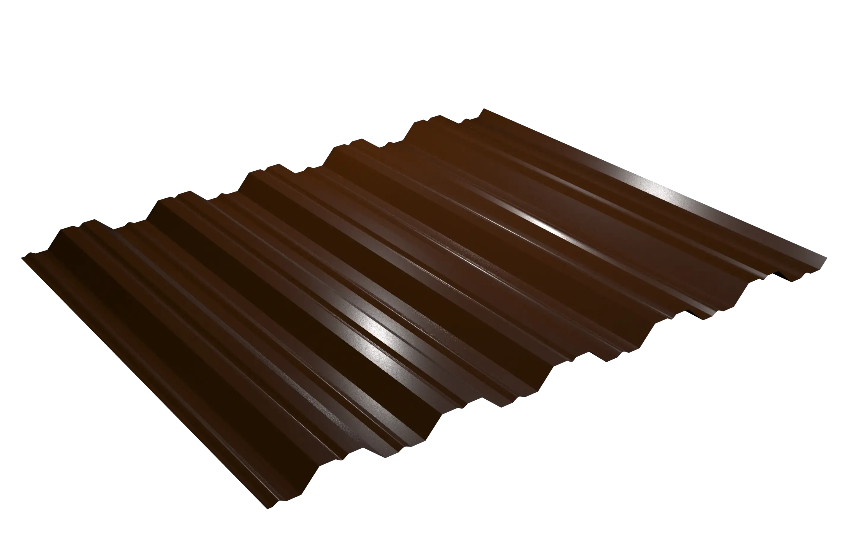 Профнастил НС-35 1070 (1000) ПА, ПХ, ПЮС, ПИ, ПАнг (0,65/8017 шоколад)