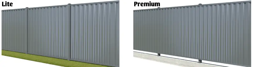 забор Австралийский сплошной и секционный