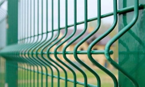 Забор из 3D сетки