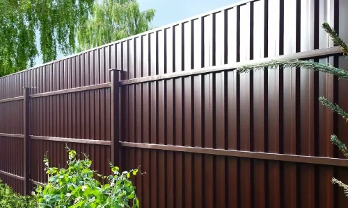 Забор из профлиста